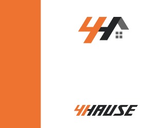 Projektowanie logo dla firmy, konkurs graficzny Hause Dom Nieruchomość Logo